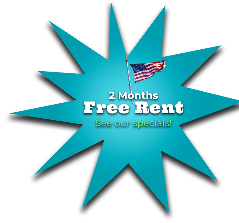 2 Months FREE rent!