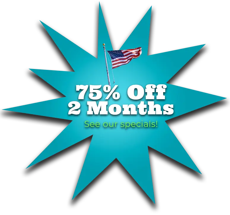 75% off for 2 months